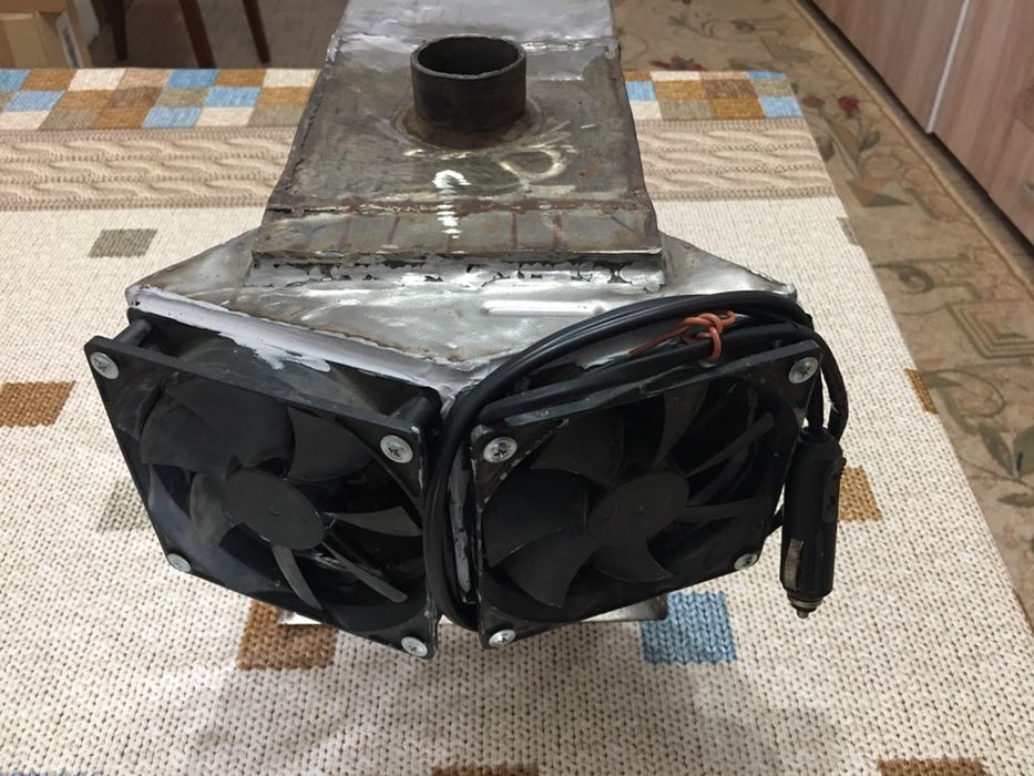 Теплообменник для зимней рыбалки