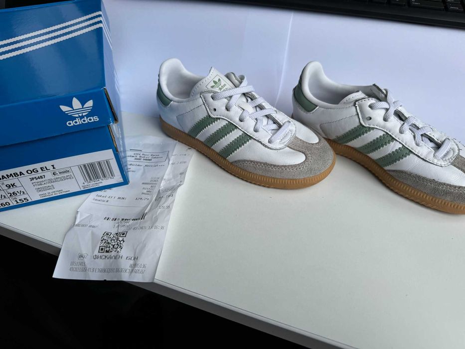 Adidas Samba OG EL I детски маратонки р-р 26,5 момче