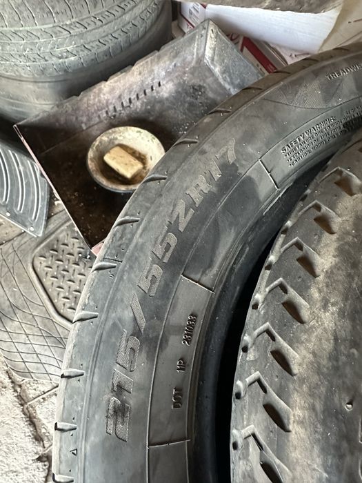 Летний шина 215/55 R17 б/у