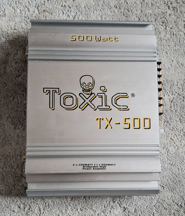 TOXIC - 500 W - statie auto - amplificator audio