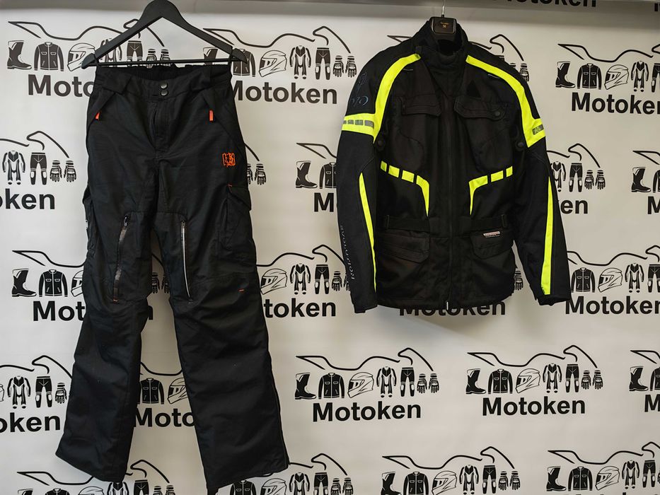 Geaca + pantaloni moto textil marime S/L