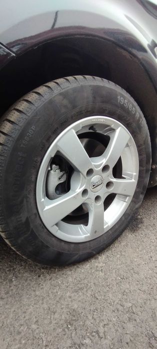 Jante aliaj și roti pe 15