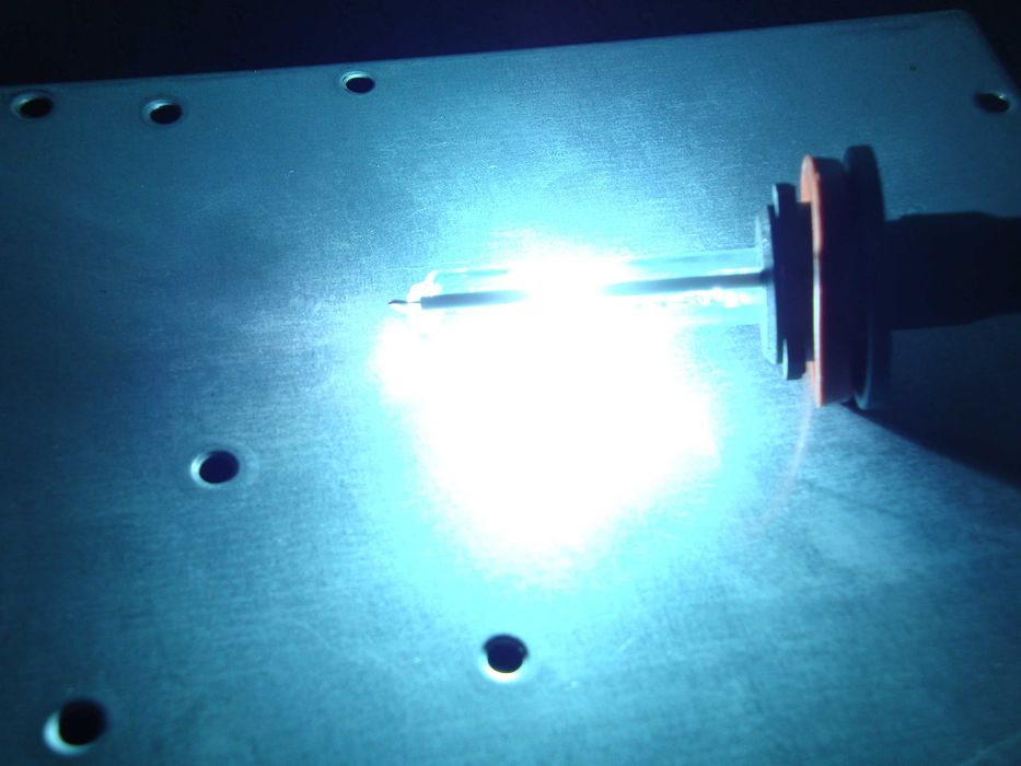 kit becuri auto xenon h11 balast 35w alb rece 6000k