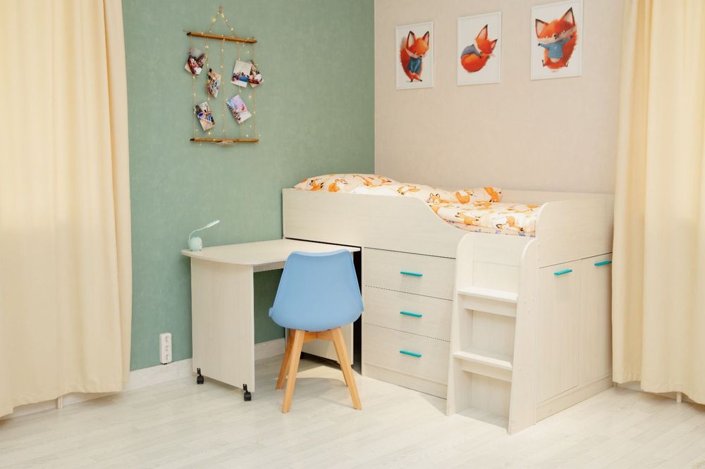 Детская кровать чердак