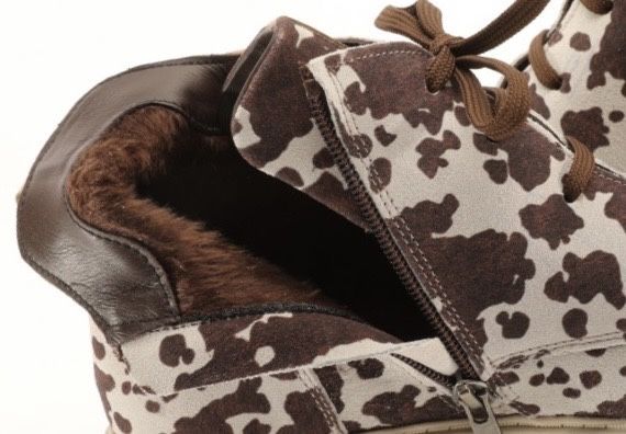 Дамски боти 39 от естествен набук