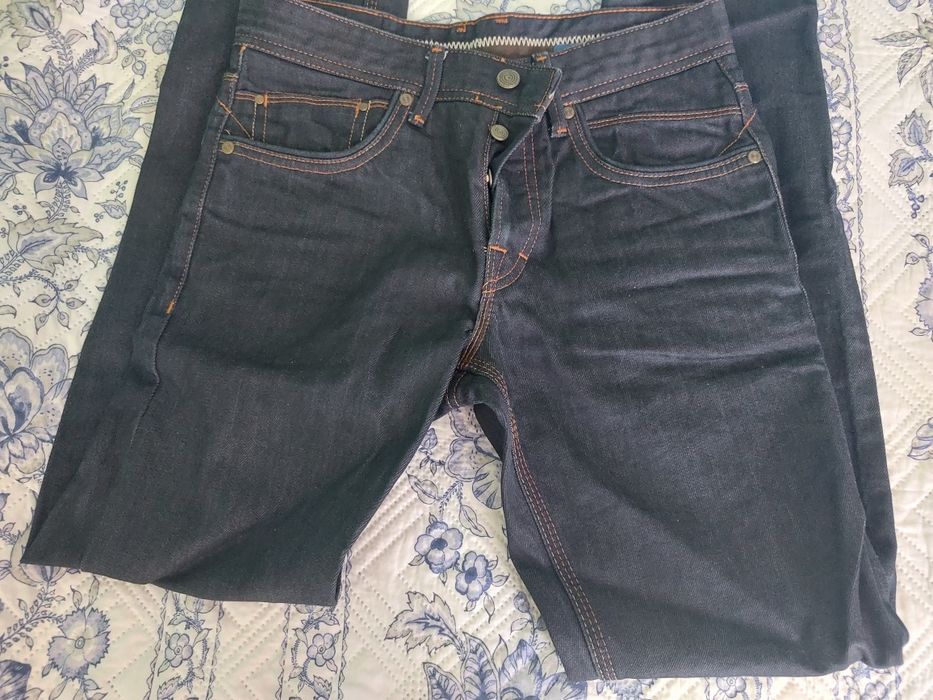 Jeans Jules, mărimea 26, noi, bleu petrol