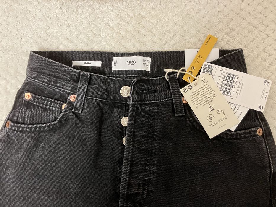 blugi evazati MANGO Woman