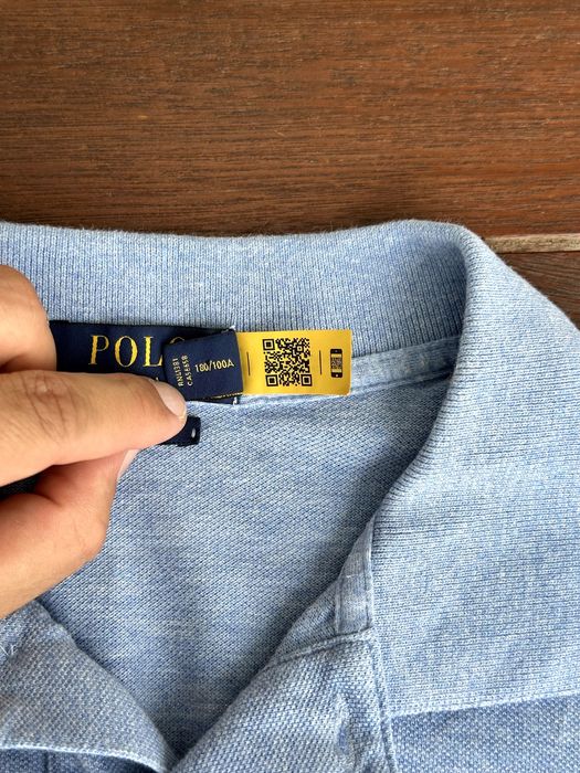 Мъжка поло тениска Polo Ralph Lauren (Slim Fit) - размер L, Отлично състояние