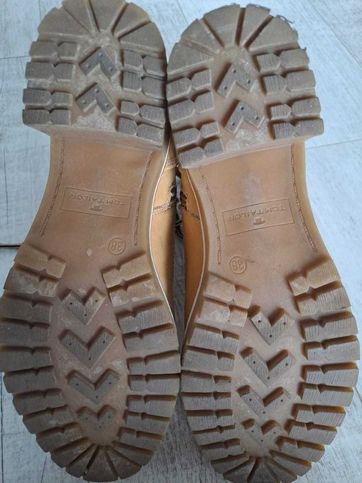 Ghete dama crem Tom Tailor 38