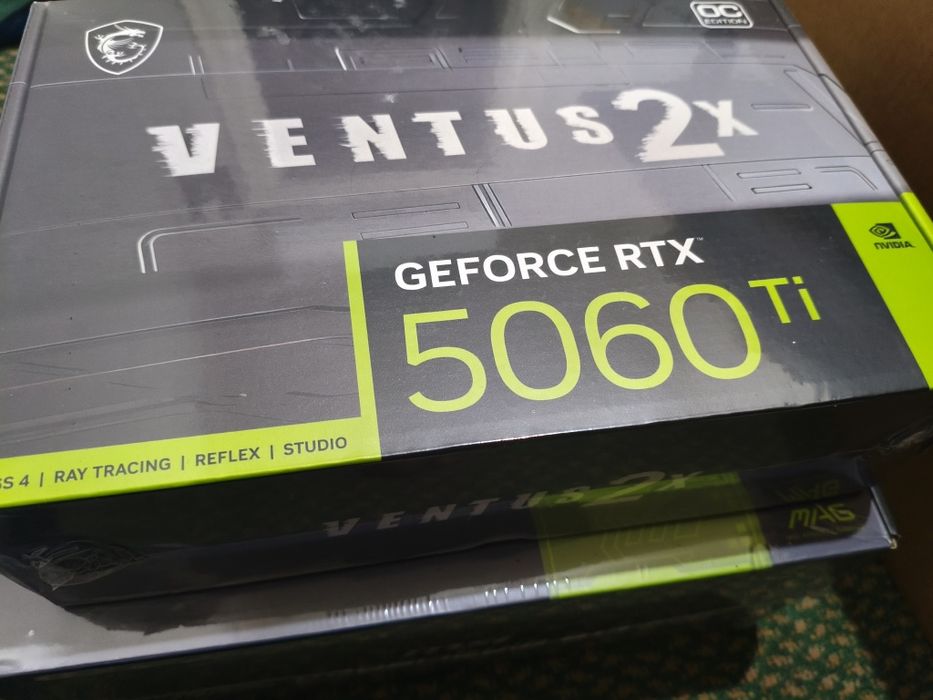 MSI GeForce RTX 5060 Ti ventus 2X OC 8 gb