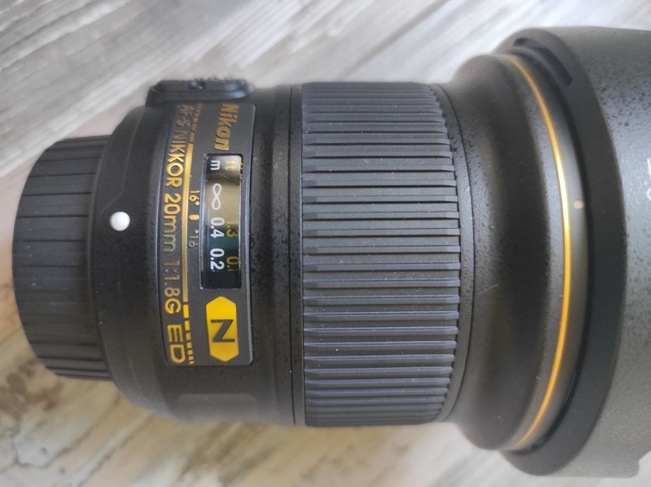 Продавам нов обектив Nikor AF- S 20/1.8 G ED