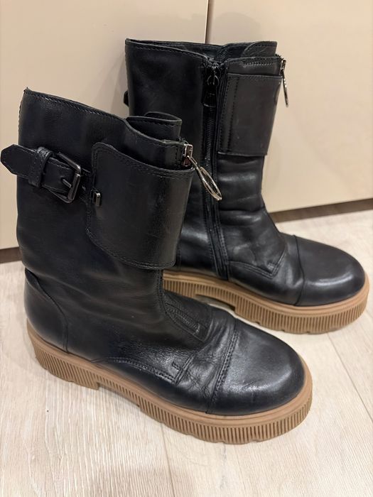 Ботуши естествена кожа