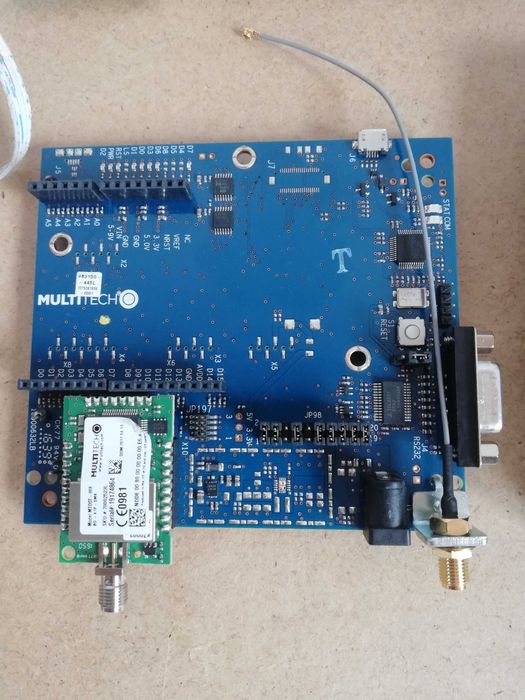 Multitech MTDOT-EVB-868 SLZD Pcb assy