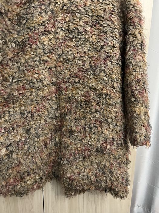 Дамско  пухкаво палто