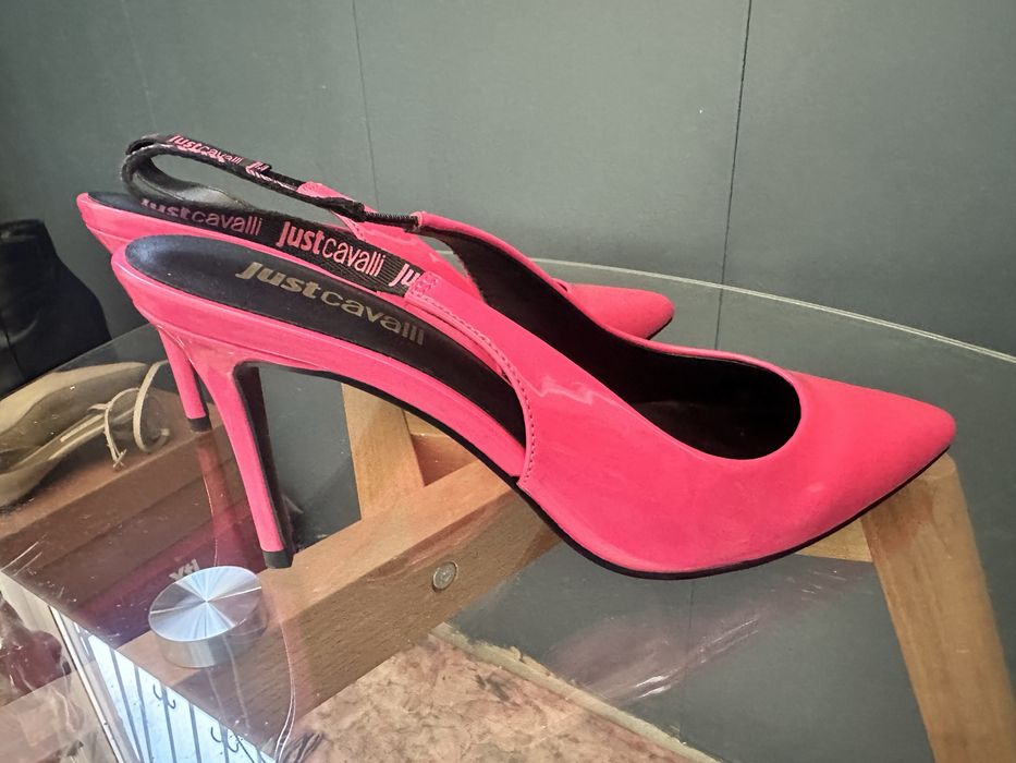 Босоножки слингбэки Just Cavalli