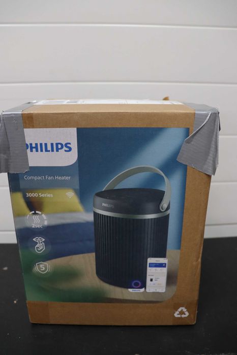 Компактен керамичен нагревател Philips серия 3000 2000W, 1-37C, CX3120
