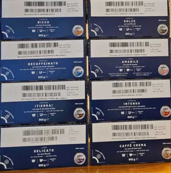 Кафе Лаваца капсули,кафе на зърна,кафемашини и консумативи