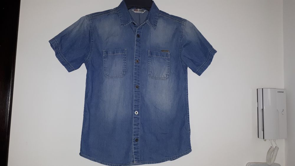 Camasa demin 9-10 ani