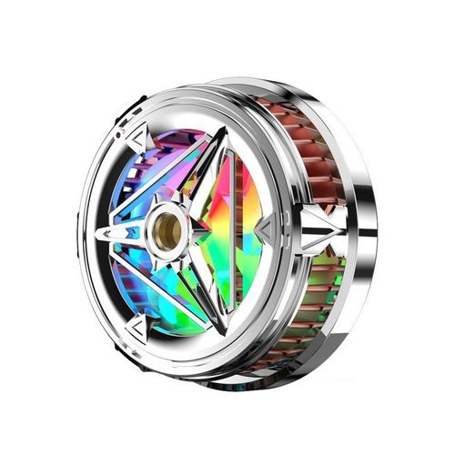 Вентилятор кулер для телефона с металической пластиной