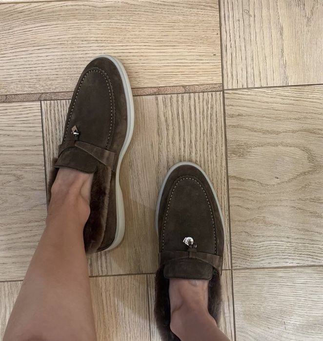 Loro piana зимни мокасини