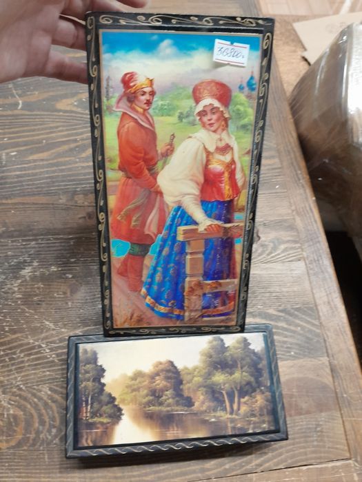 Шкатулки эпохи СССР.