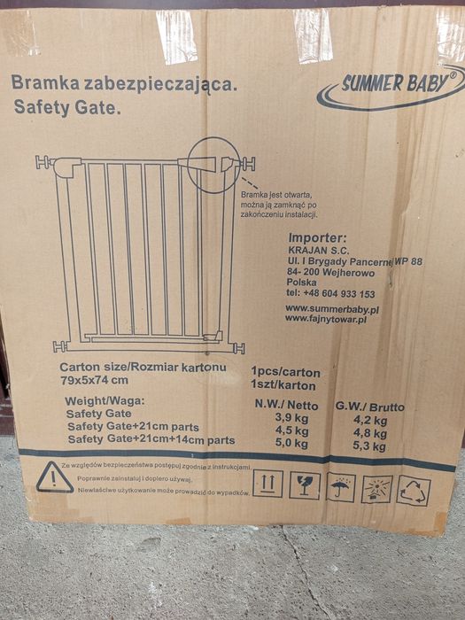 Poartă de siguranță pentru scări