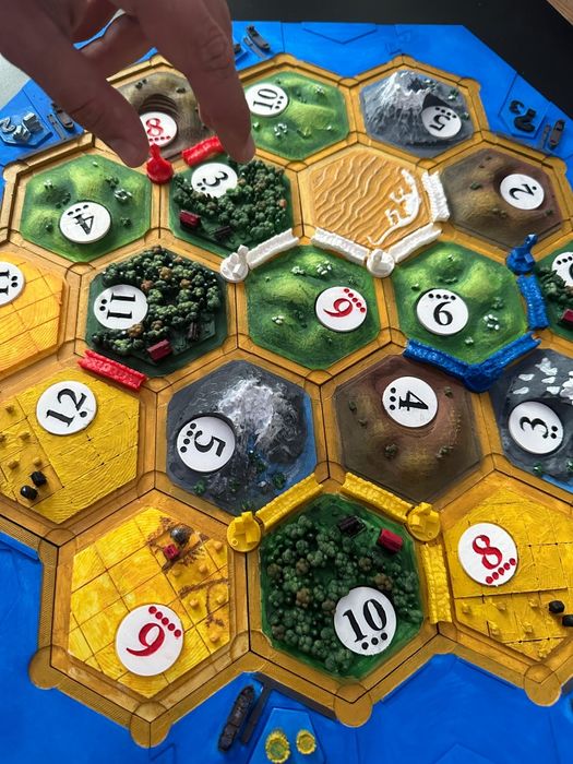 Set Catan 3D – Printat 3D (nepictat)