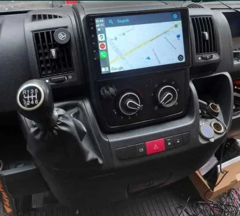 Navigatie 2DIN 1DIN 9" 10" - Carplay si Android Auto Wireless, WIFI, Bluetooth, USB, Display QLED, GPS, Universala