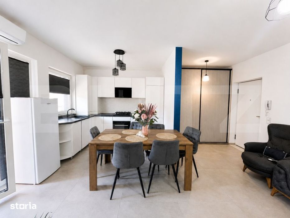 Apartament 2 camere, 54 mp, parcare, zona Dedeman — fotografia 1