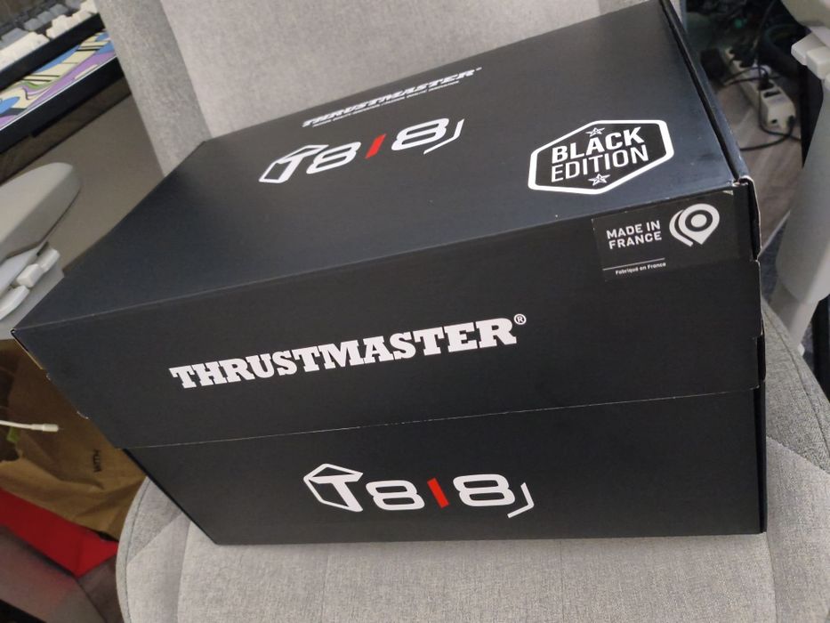 Руль для симрейсинга Thrustmaster T818 + Hypercar wheel + педали T-LCM