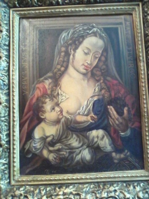 Картина "Мадонна с младенцем"