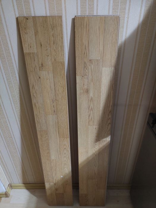 Продам напольный ламинат б/у