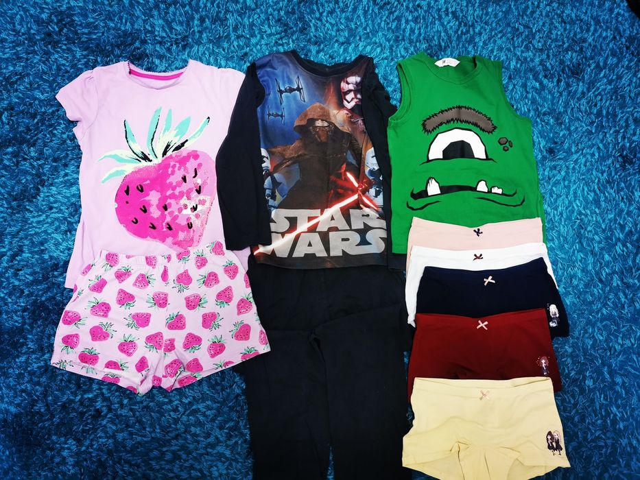 Lot mare și divers haine de calitate fetițe 7-8 ani