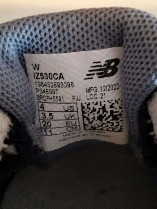 New Balance бебешки обувки