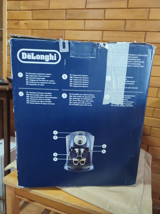 Expresor nou DeLonghi in garanție