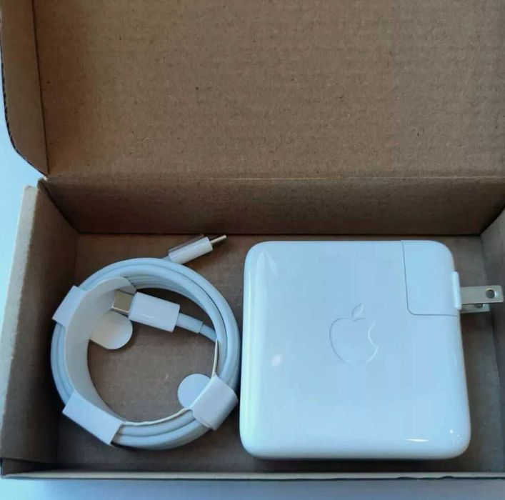 Oригинальный MacBook Apple 61w Type-C адаптер + БЕСПЛАТНАЯ ДОСТАВКА