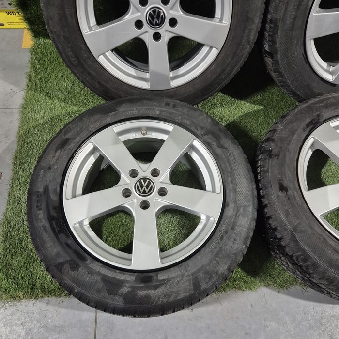 Jante 5x112 R 17 Tiguan anvelope bonus  215 65 17 Continental ,Golf,