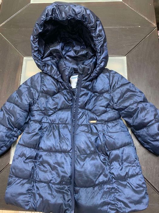 Детско зимно яке за момиче , 12 м , 80 размер , Mayoral