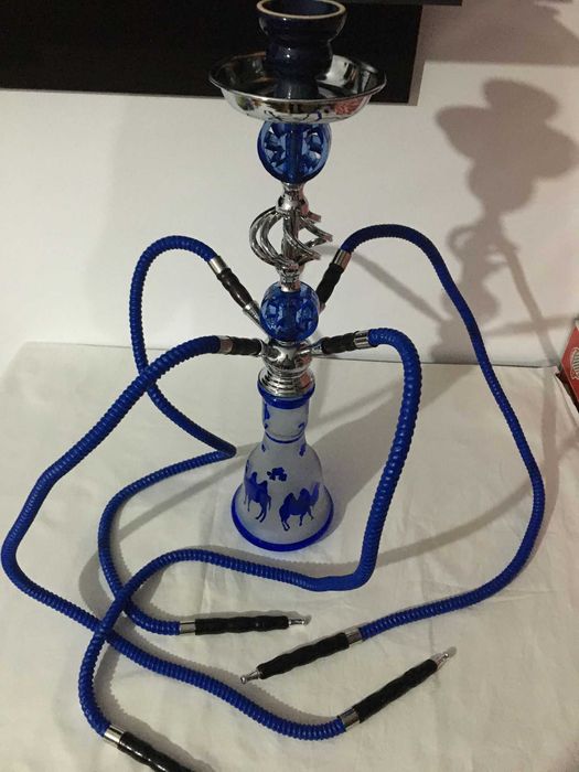 Narghilea / shisha nouă 2 furtune 60 cm. SIGILAT !