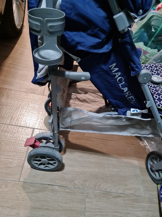 Детска количка Макларън Techno XT,BLUE/SILVER