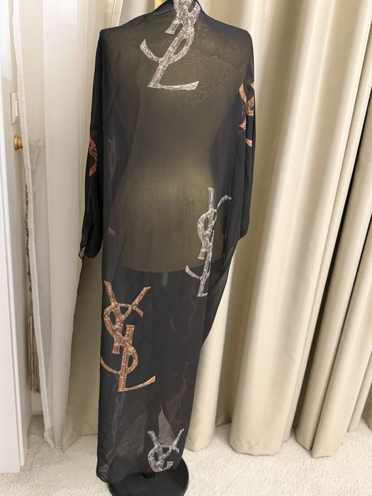 YSL yves saint laurent Дълго лятно наметало ,парео,Туника