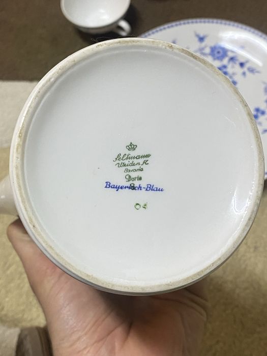 Немски порцеланов сервиз Селтман Бавария