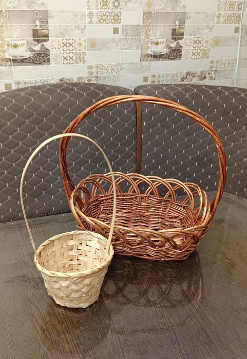 Корзины плетённые