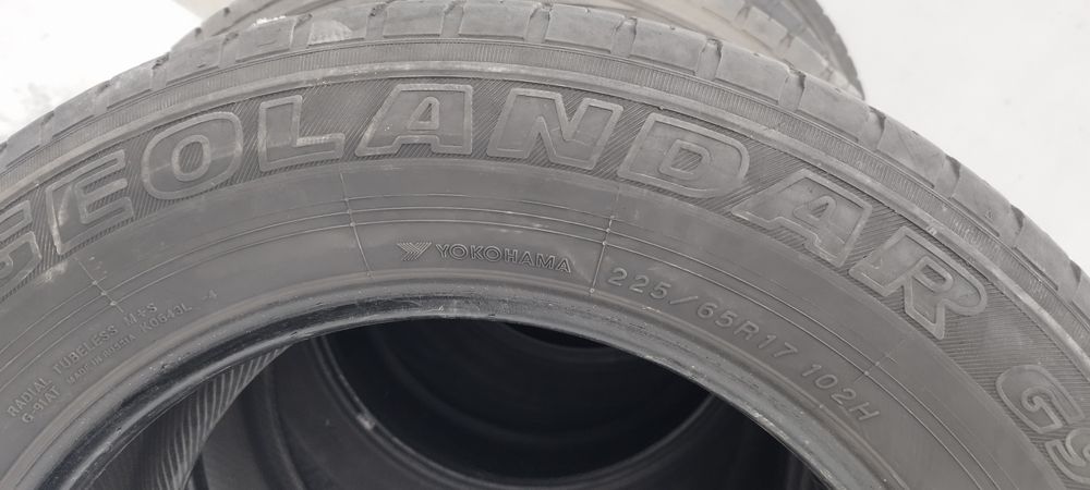 Продам летние шины 225/65/17
