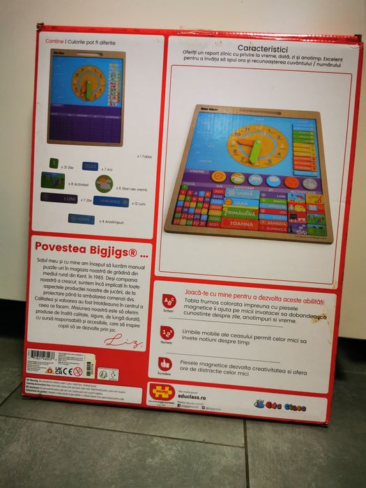 Calendar magnetic Educlass