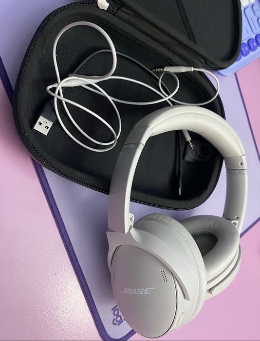 Caști Bose QuietComfort White Smoke / QC45
