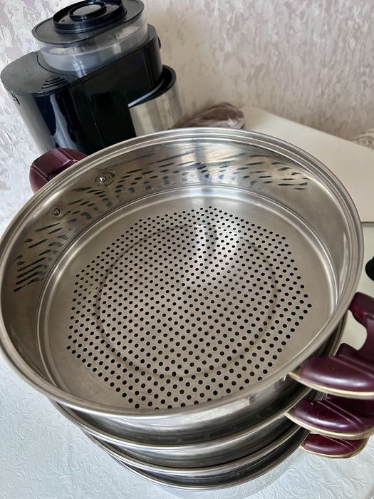 Мантоварка 3 яруса