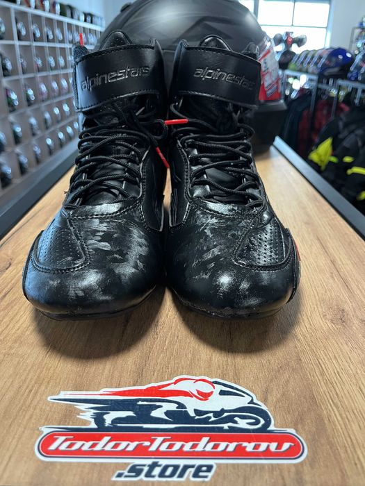 Мото боти ALPINESTARS FASTER-3 CAMO Gray/Black,номер 42,много запазени