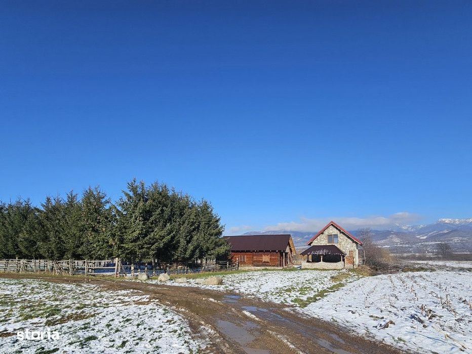 Casa de vacanta cu 6 camere + teren suprafata 7.384 mp, Bradet, Bihor