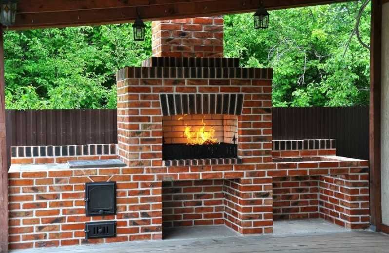 посторю печку, мангальную зону и прочее